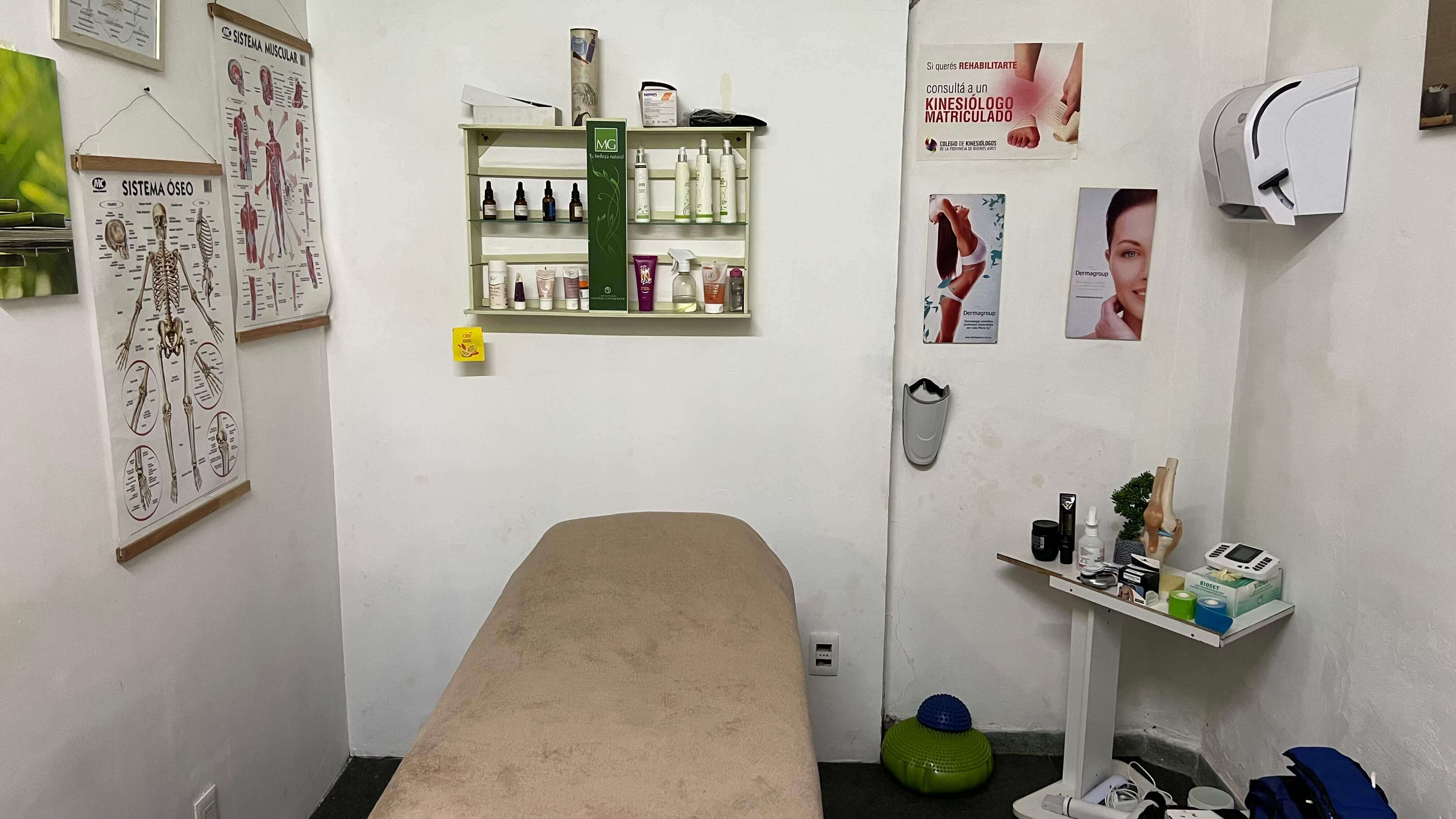 Consultorio de kinesiología y masajes